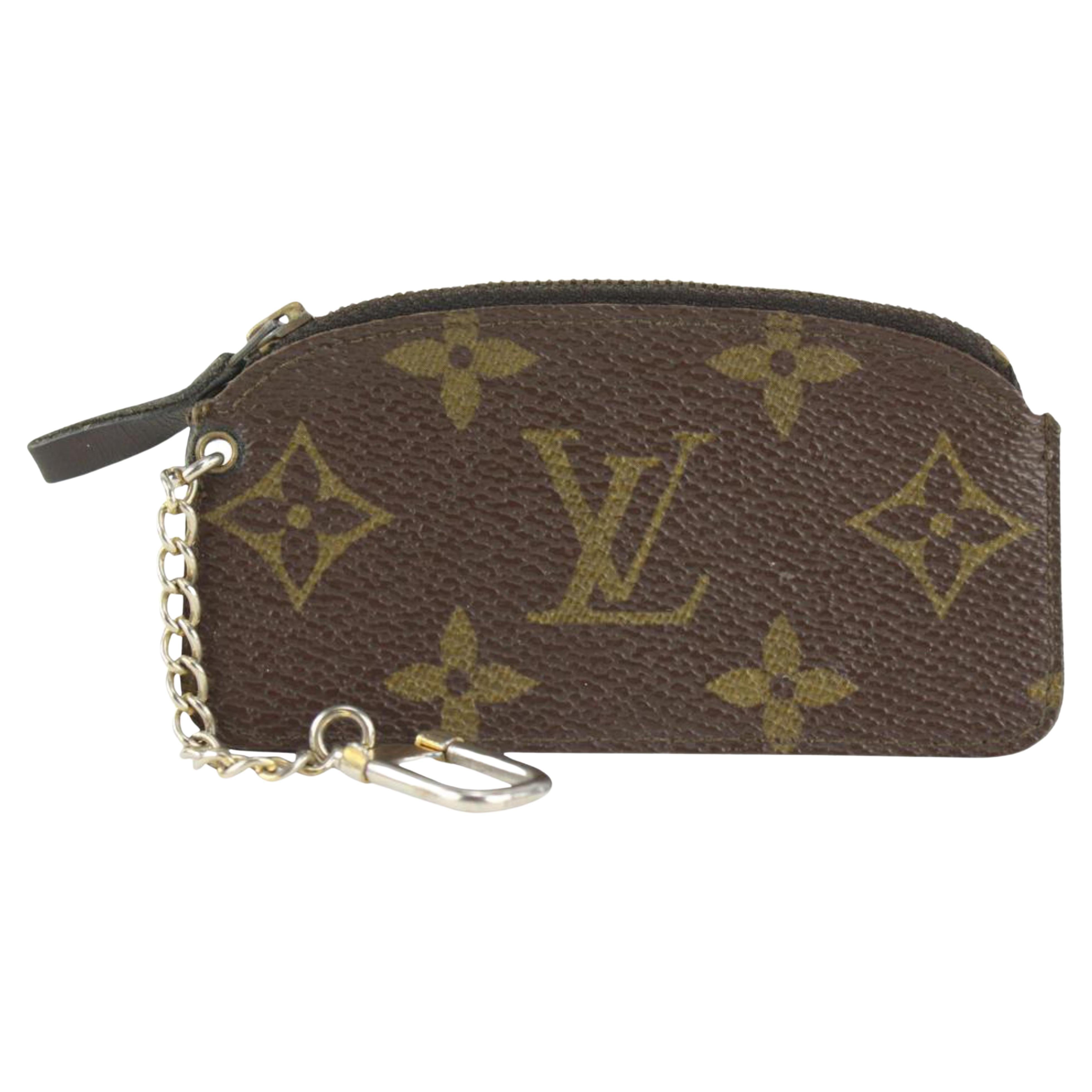 Authentic Louis Vuitton Vintage Monogram Key Pouch Key Cles  Etsy